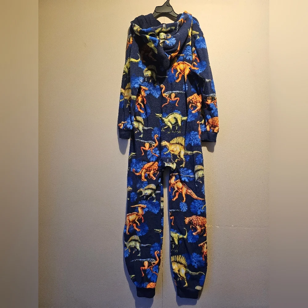 Place Kids Dinosaur Pajama Set - Blue and Orange